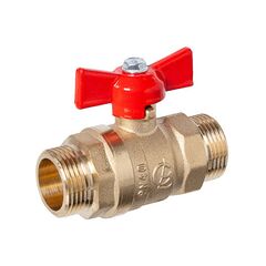 Кран шаровой DN-20 PN40  ш/ш СТАНДАРТ 233 бабочка, ГАЛЛОП, фото  - Метэкс