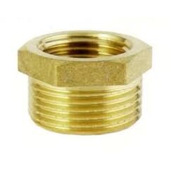 Футорка латунь 15х8 (1/2х1/4"), фото  - Метэкс