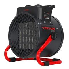 Тепловая пушка электрическая / керамика (3 кВт, 220 В) VERTON Air EH-3SQ (01.12777.25628), фото  - Метэкс