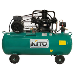 Компрессор ременной масляный (3 кВт, 360л/мин, 100л, 220В) KITO SG2065Т (SG2065Т), фото  - Метэкс