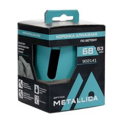 Коронка алмазная по бетону сегментная 68х63 мм METALLICA 902141, фото  - Метэкс
