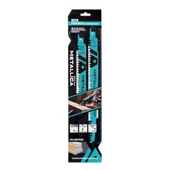 Пилки сабельные S1531L 240/215мм шаг 5мм, HCS по дереву 2шт METALLICA 908297, фото  - Метэкс