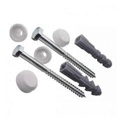 Набор для крепления унитаза к полу в блистере, фото  - Метэкс