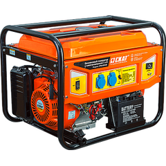 Генератор бенз. (5 - 5,5 кВт, 220 В, 25л, электростартер) СКАТ УГБ-5000Е (0000000199), фото  - Метэкс