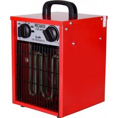 Тепловая пушка электрическая / ТЭН (2 кВт, 220 В) РЕСАНТА ТЭП-2000Н (67/1/17), фото  - Метэкс