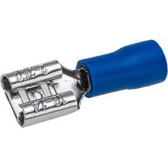 Клемма плоская изолированная РПи-м 2.5-(6.3)/РпИм 2-250 гнездо 6.6 мм, 1.5-2.5 мм2, в упак. 10 шт., фото  - Метэкс