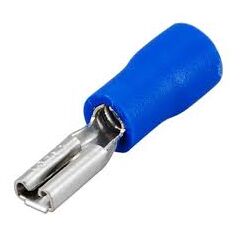 Клемма плоская изолированная РПи-м 2.5-(2.8)/РпИм 2-250 гнездо 3.8 мм, 1.5-2.5 мм2, в упак.10 шт., фото  - Метэкс