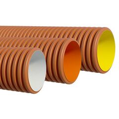 Труба ИКАПЛАСТ DN/OD 315 SN 8 (Øвн. 275мм)  с раструбом, фото  - Метэкс