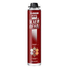 Клей-пена ZIGGER PF 14 750мл. проф.всесезонная 830г, фото  - Метэкс