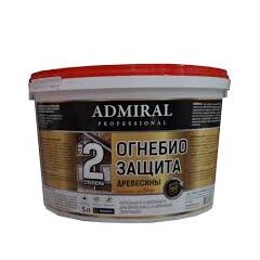 Огнебиозащитная пропитка II категория; красная 5 л ADMIRAL, фото  - Метэкс