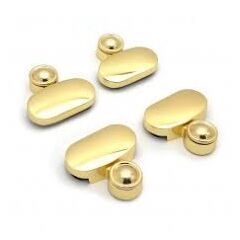 Зеркалодержатель №159 злото 4 шт SOLLER 119-010, фото  - Метэкс