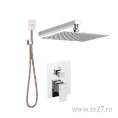 Душевая система с тропическим и ручным душем, FERAT 12000955-br, фото  - Метэкс
