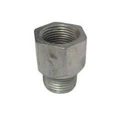 Переходник ст. оцинк. под манометр М20х1,5-G1/2" вр-нр, фото  - Метэкс