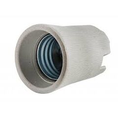 Патрон Е27 Д-002 керамический накладной IN HOME, фото  - Метэкс