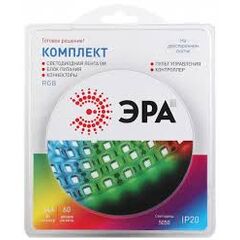 Комплект светодиодной ленты 5050kit-14,4-60-12-IP20-RGB5m ЭРА, фото  - Метэкс