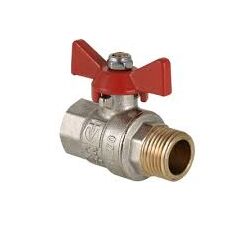 Кран шаровый DN-15 (1/2") г/ш бабочка, VALTEC "Basе", фото  - Метэкс