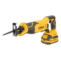 Пила сабельная аккумуляторная DENZEL (1 а/б 4А*ч 20В, ЗУ) RS-180 (28801), фото  - Метэкс