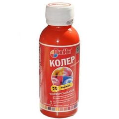 Колеровочная паста Коралл №23 100 мл Palizh, фото  - Метэкс