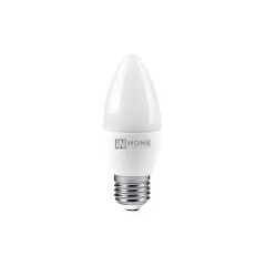 Лампочка IN HOME LED-СВЕЧА-VC 18 Вт E27 4000K, фото  - Метэкс