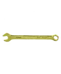Ключ комбинированный 10 мм желтый цинк СИБРТЕХ 14976, фото  - Метэкс