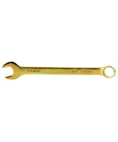 Ключ комбинированный 17 мм желтый цинк СИБРТЕХ 14982, фото  - Метэкс