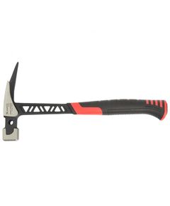 Молоток кровельщика 600 г цельнокованый боек с магнитом обрезиненная рукоятка MATRIX 10622, фото  - Метэкс