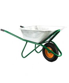 Тачка одноколесная грузоподъемность 200 кг объем 90 л садово-строительная усиленная Palisad, фото  - Метэкс