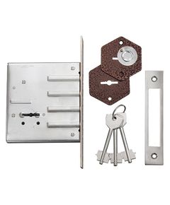 Замок врезной 3В-3 цилиндрованный, фото  - Метэкс