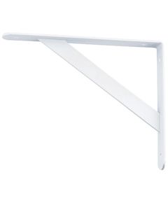 Кронштейн усиленный 250х150 мм белый, фото  - Метэкс