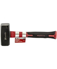 Кувалда 1500 г фибергласовая обрезиненная рукоятка MATRIX 10952, фото  - Метэкс
