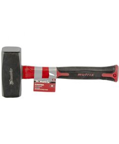 Кувалда 2000 г фибергласовая обрезиненная рукоятка MATRIX 10956, фото  - Метэкс