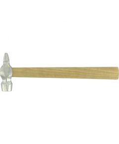 Молоток слесарный 200 г круглый боек деревянная рукоятка РОССИЯ 10238, фото  - Метэкс