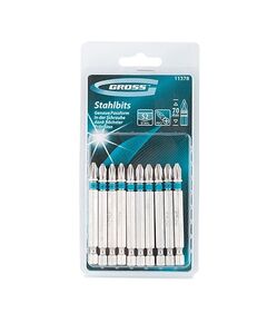 Бита PH2 х 70 10 шт GROSS 11378, фото  - Метэкс