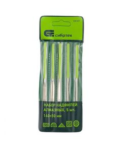 Набор надфилей алмазных 140 х 50 х 3 мм 5 шт СИБРТЕХ 158307, фото  - Метэкс
