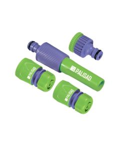 Набор для подключения шланга 1/2 распылитель 3 адаптера к распылителю PALISAD 65176, фото  - Метэкс