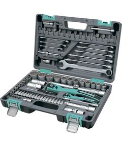 Набор инструментов 82 предмета 12 гранные головки STELS 14117, фото  - Метэкс