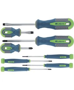 Набор отверток 8 шт универсальный 3 компонентная рукоятка СИБРТЕХ 13375, фото  - Метэкс