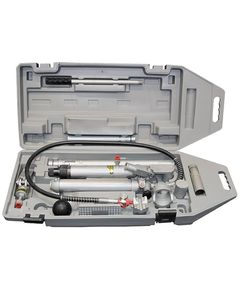 Растяжка гидравлическая 10 т 14 предметов 9 сменных насадок пластиковый кейс MATRIX 513455, фото  - Метэкс