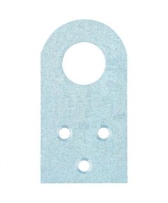 Проушина прямая 2,0мм 40х75, фото  - Метэкс