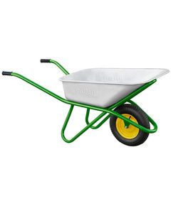 Тачка одноколесная грузоподъемность 200 кг объем 90 л садово-строительная усиленная Palisad, фото  - Метэкс