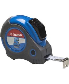 Рулетка 5 м х 19 мм с функцией автостоп ЗУБР 34057-05-19_z01, фото  - Метэкс