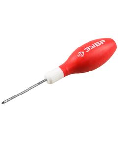 Шило швейное эргономичная обрезиненная рукоятка длина 60 мм d 3 мм ЗУБР 09571-3, фото  - Метэкс