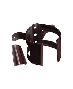 Optima Grand Line 125/90 Крепление трубы-дерево 90мм (шоколад), фото  - Метэкс