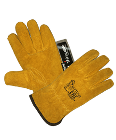 Перчатки РОСМАРКА цельноспилковые Драйвер желтый 40С РТ2103, фото  - Метэкс