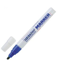 Маркер по металлу синий, фото  - Метэкс