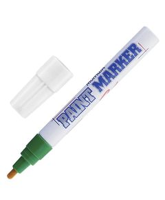 Маркер по металлу зеленый, фото  - Метэкс