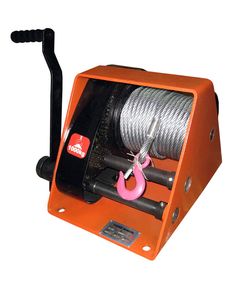 Лебедка ручная барабанная тросовая (1 т, 25 м) TOR GR-1000 1005973, фото  - Метэкс