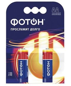 Батарейка ФОТОН АА (2 шт), фото  - Метэкс