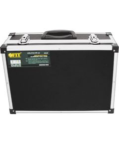 Ящик для инструмента алюминиевый (43х31х13) черный FIT 65630, фото  - Метэкс