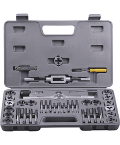 Набор метчиков и плашек 40 предметов 9ХС STAYER 2805-Н40, фото  - Метэкс